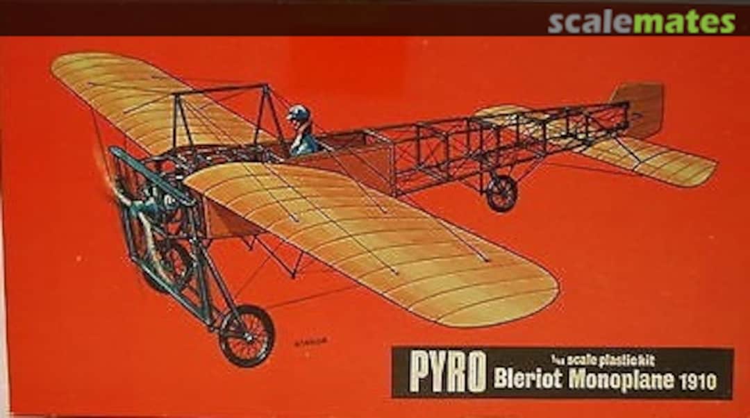 Boxart Bleriot Monoplane 1910 P601-100 Pyro Boxart Bleriot Monoplane 1910 P601-100 Pyro