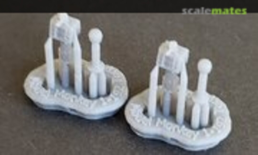 1:192 Torpedo Directors and Peloruses for USN Destroyers (Model Monkey 192-torp dir pelorus) 192-torp dir pelorus