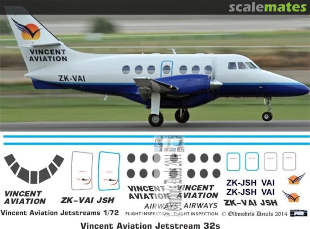 Boxart Vincent Aviation Jetstream 31/32 OMD0469 Oldmodels Decals Boxart Vincent Aviation Jetstream 31/32 OMD0469 Oldmodels Decals