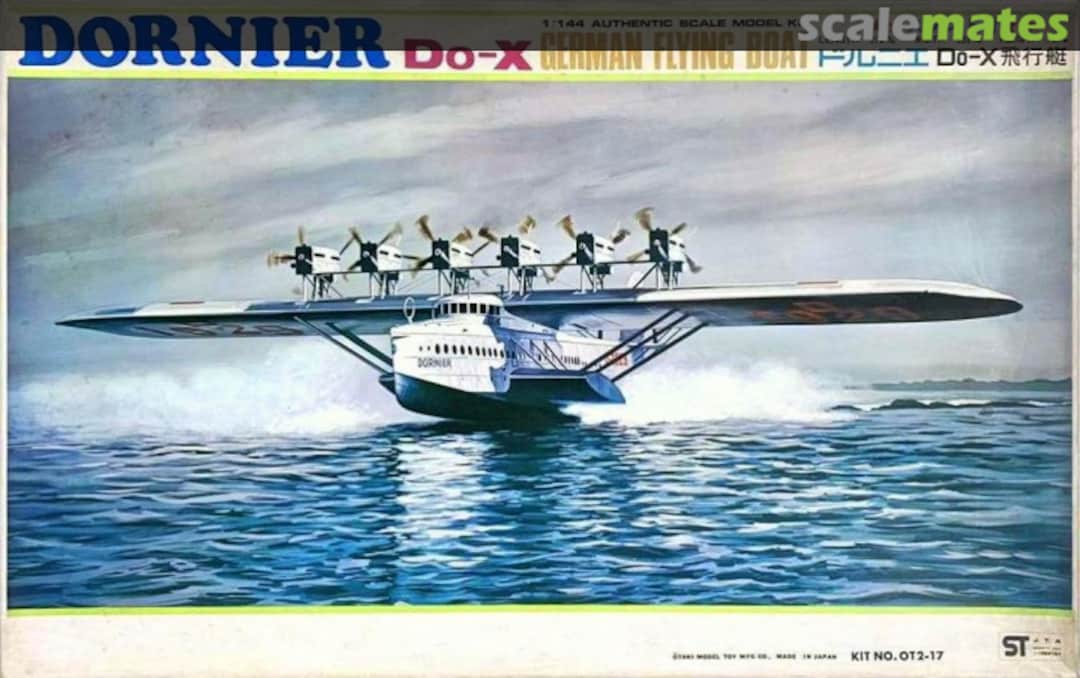 Boxart Dornier Do-X OT2-17-1200 Otaki Boxart Dornier Do-X OT2-17-1200 Otaki