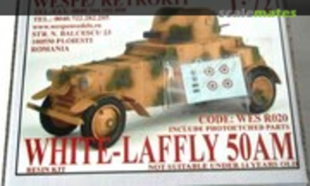 1:72 White-Laffly 50AM (Wespe Models WES R020) WES R020