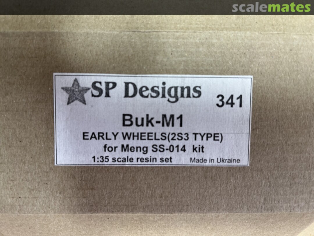 Boxart Buk-M1 Early Wheels(2S3 Type) 341 SP Designs