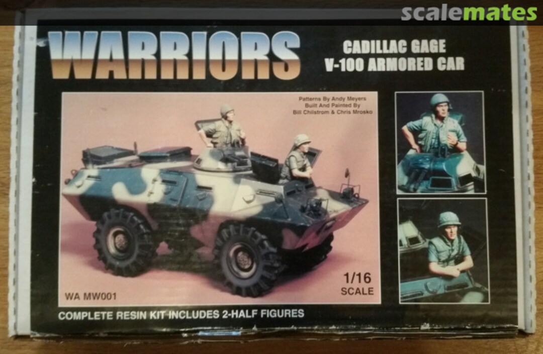 Boxart Cadillac Gage V-100 Armored Car WA MW001 Warriors Boxart Cadillac Gage V-100 Armored Car WA MW001 Warriors