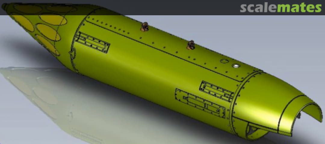 Boxart Matra LR F4 rocket pod Type F4 (2 pcs.) AC 48 80 L'Arsenal Boxart Matra LR F4 rocket pod Type F4 (2 pcs.) AC 48 80 L'Arsenal