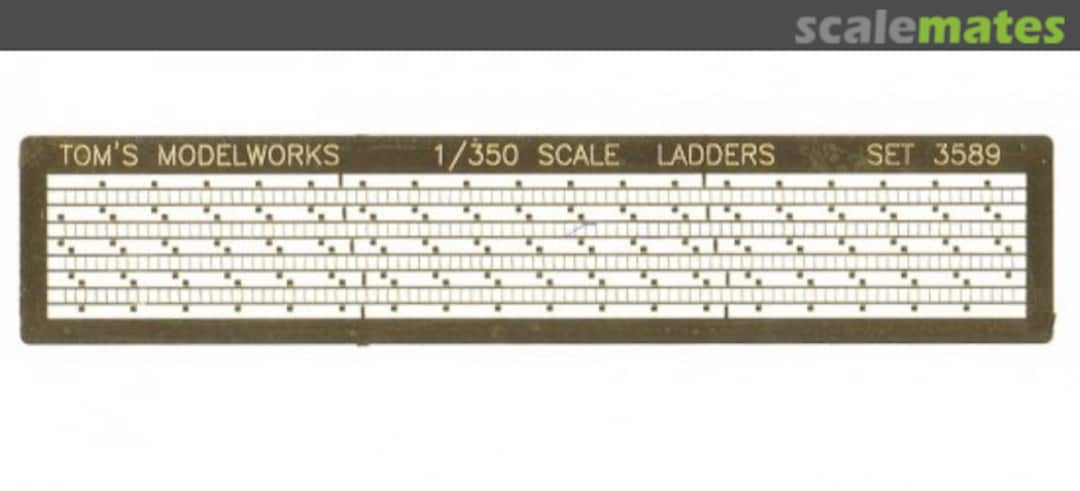 Boxart Photo Etch Vertical Ladders 3589 Tom's Modelworks Boxart Photo Etch Vertical Ladders 3589 Tom's Modelworks