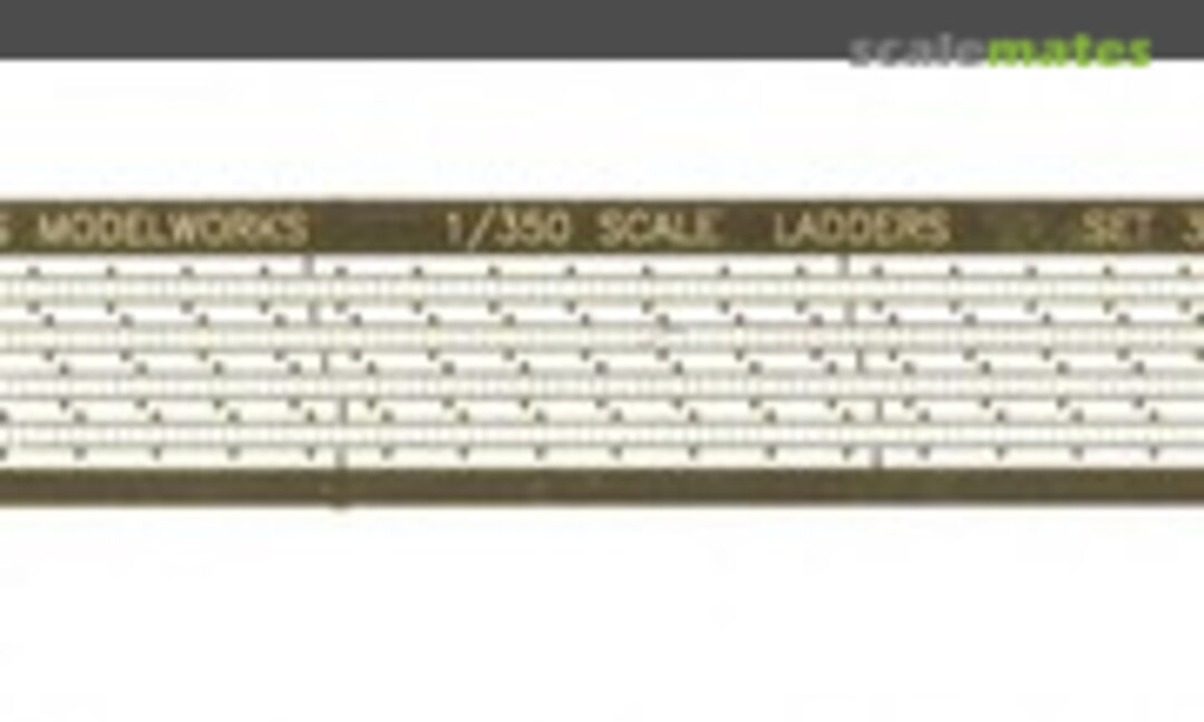 1:350 Photo Etch Vertical Ladders (Tom's Modelworks 3589) 3589