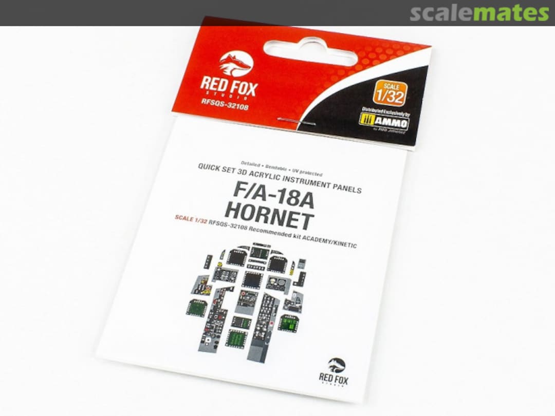 Boxart Boeing F/A-18A Hornet RFSQS-32108 Red Fox Studio Boxart Boeing F/A-18A Hornet RFSQS-32108 Red Fox Studio