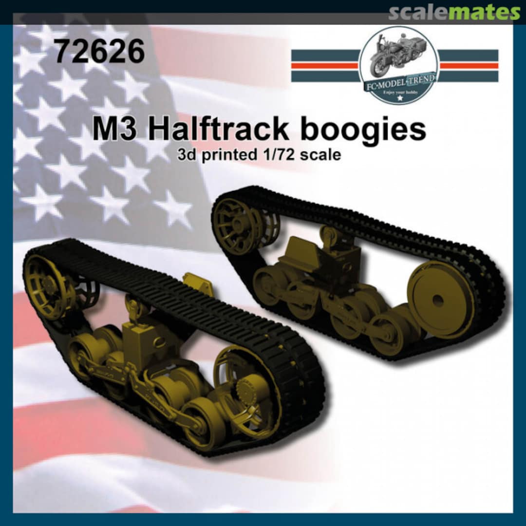 Boxart M3 halftrack boogies 72626 FC Model Trend