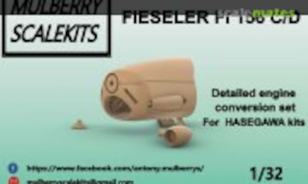 1:32 Fieseler Fi 156 C/D detailed engine conversion set (Mulberry Scalekits )