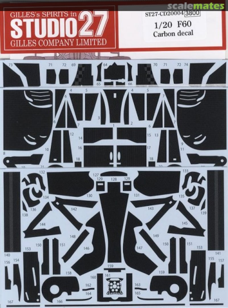 Boxart Ferrari F60 ST27-CD20004 Studio27 Boxart Ferrari F60 ST27-CD20004 Studio27