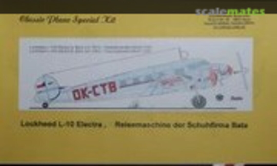 1:72 Lockheed L-10 BATA (Classic Plane CPM 54)