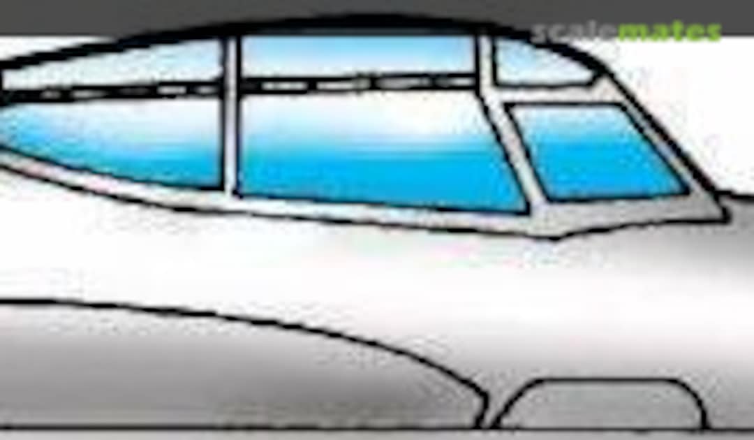 1:48 De Havilland Mosquito F.B. VI Standard and Bulged Canopies (Squadron 9600) 9600