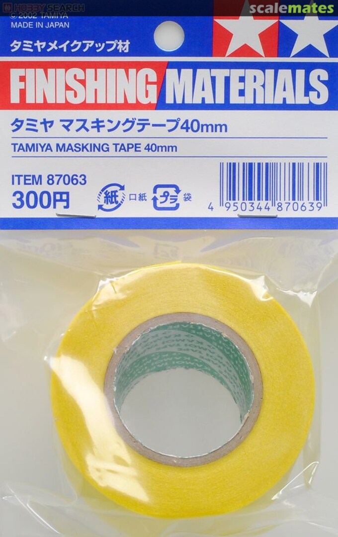 Boxart Tamiya Masking Tape 40mm 87063 Tamiya Boxart Tamiya Masking Tape 40mm 87063 Tamiya