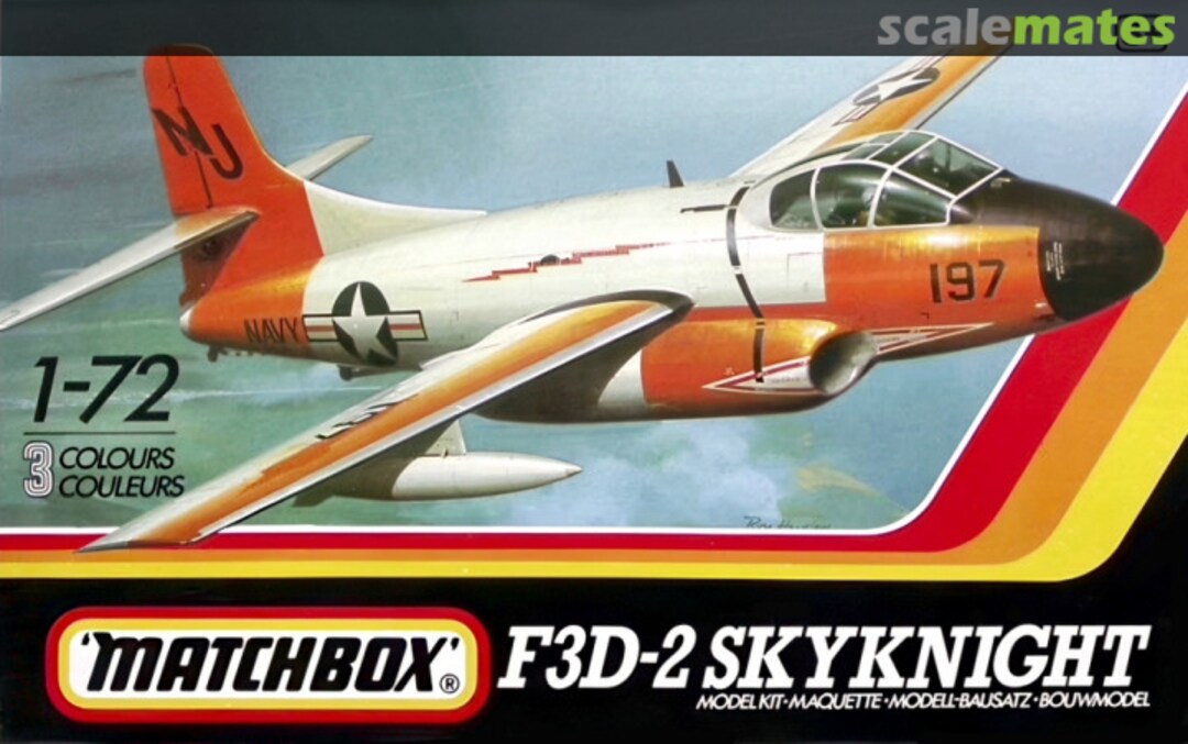 Boxart F3D-2 Skyknight 40134 Matchbox Boxart F3D-2 Skyknight 40134 Matchbox