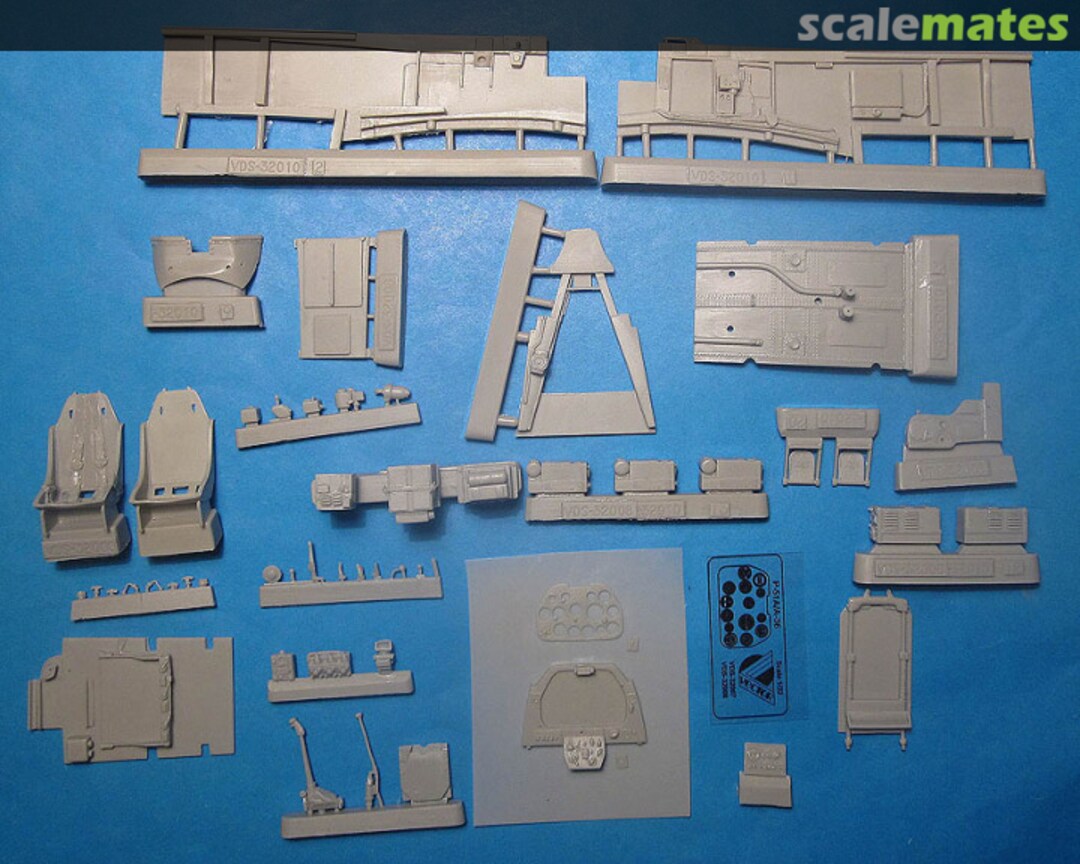 Boxart A-36A Invader Cockpit Set VDS32010 Vector