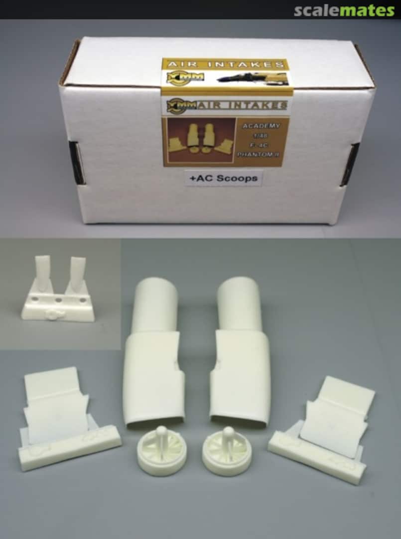 Boxart XMM Air intakes Academy F-4C Phantom II + AC Scoops XMM Boxart XMM Air intakes Academy F-4C Phantom II + AC Scoops XMM