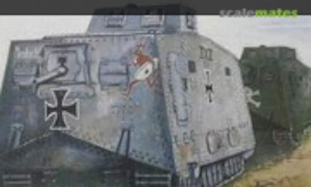 A7V German WWI Tank - (Röchling) Early Production (Kora Models A7205)