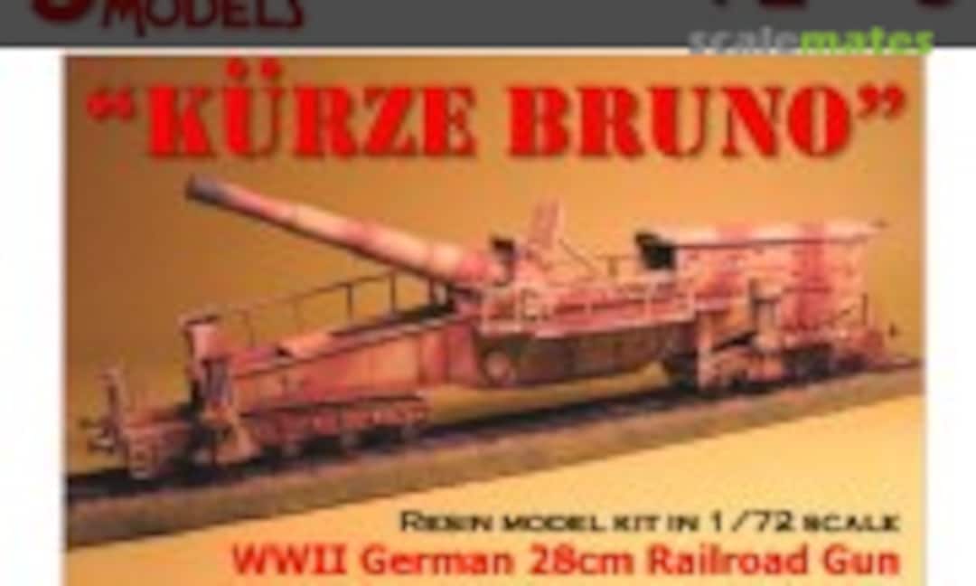 1:72 28cm Kurze Bruno (5 Star Models 72008) 72008