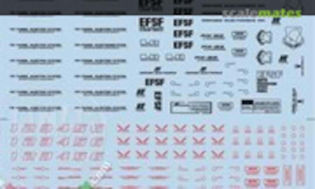 1:144 Decals for Evolve 5 RX-93 Nu Gundam Vol.2 (Easy Decal 1414) 1414