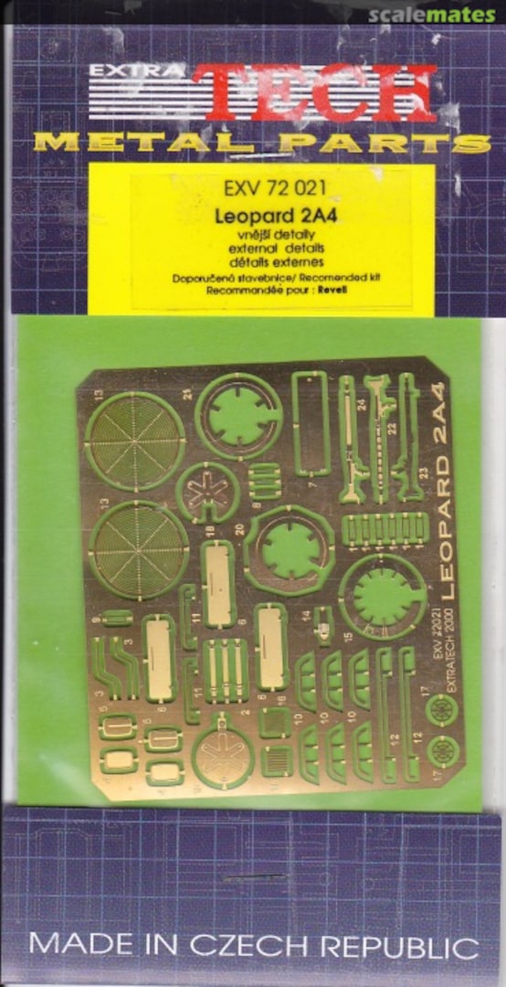 Boxart Leopard 2A4 EXV 72021 Extratech Boxart Leopard 2A4 EXV 72021 Extratech