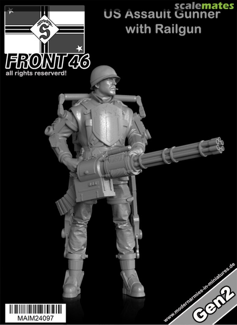 Boxart US Assault Gunner with Railgun -Front46- MAIM24097 MAiM Boxart US Assault Gunner with Railgun -Front46- MAIM24097 MAiM