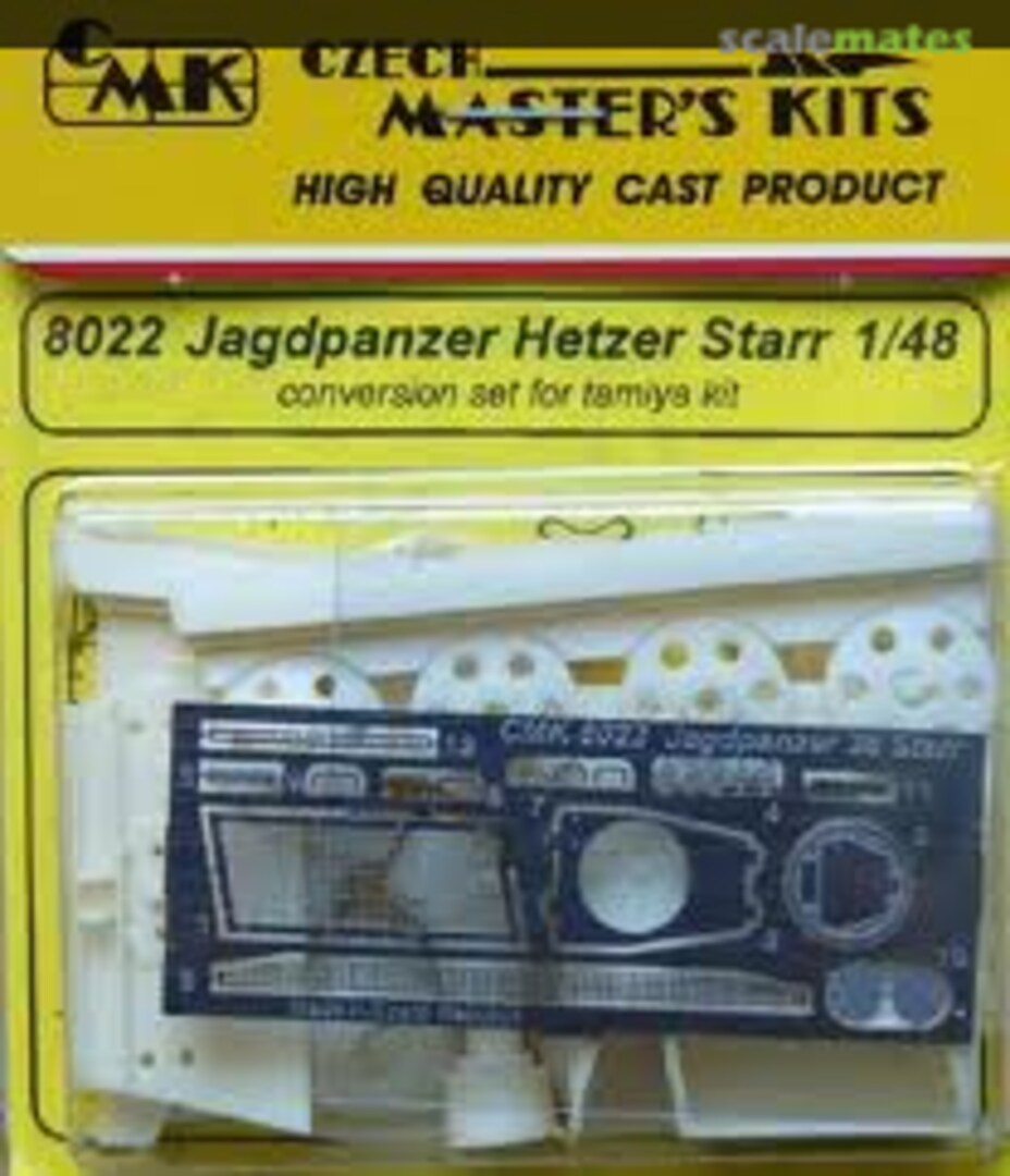 Boxart Jagdpanzer Hetzer Starr conversion set 8022 CMK
