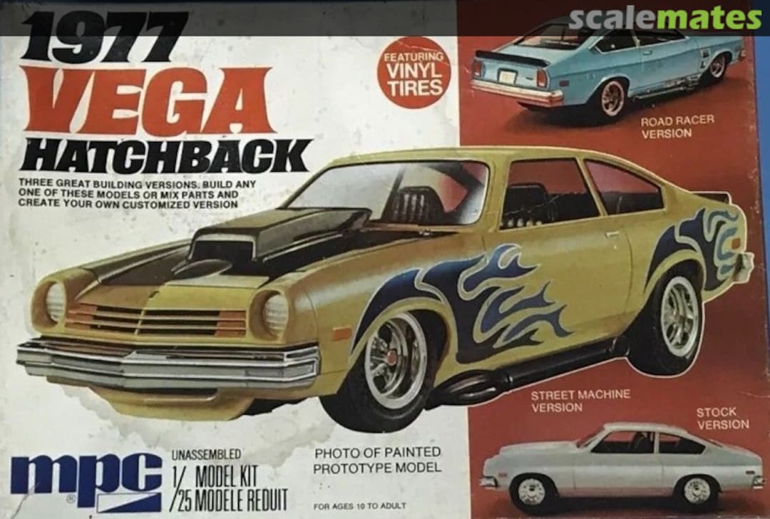 Boxart 1977 Vega Hatchback 1-7727 MPC Boxart 1977 Vega Hatchback 1-7727 MPC