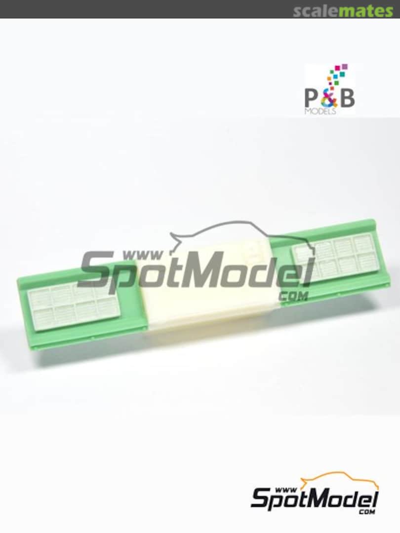 Boxart Euro Custom Truck rear bumper PBM012 P & B models Boxart Euro Custom Truck rear bumper PBM012 P & B models