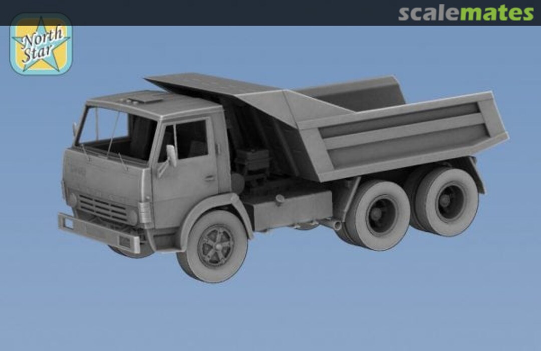 Boxart KamAZ 5511 Dump truck cabin without sleeping bag resin model kit ns720167 North Star Boxart KamAZ 5511 Dump truck cabin without sleeping bag resin model kit ns720167 North Star