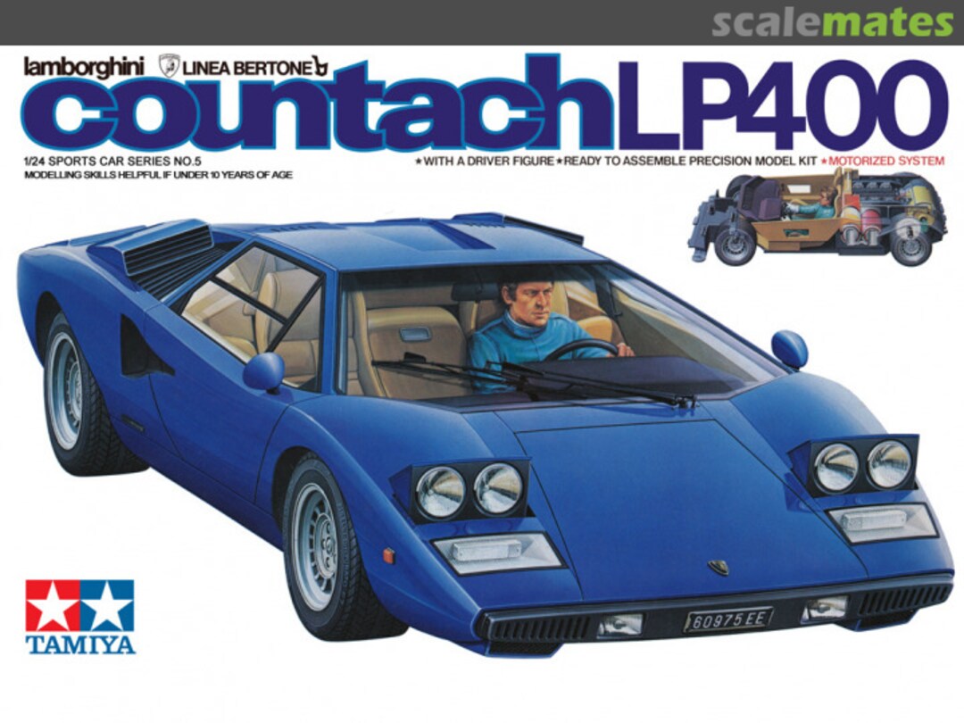 Boxart Lamborghini Countach LP400 24005 Tamiya Boxart Lamborghini Countach LP400 24005 Tamiya