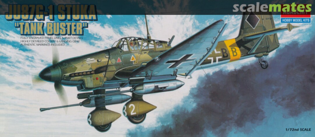 Boxart Ju87G-1 Stuka "Tank Buster" FA204/#1641 Academy Boxart Ju87G-1 Stuka "Tank Buster" FA204/#1641 Academy