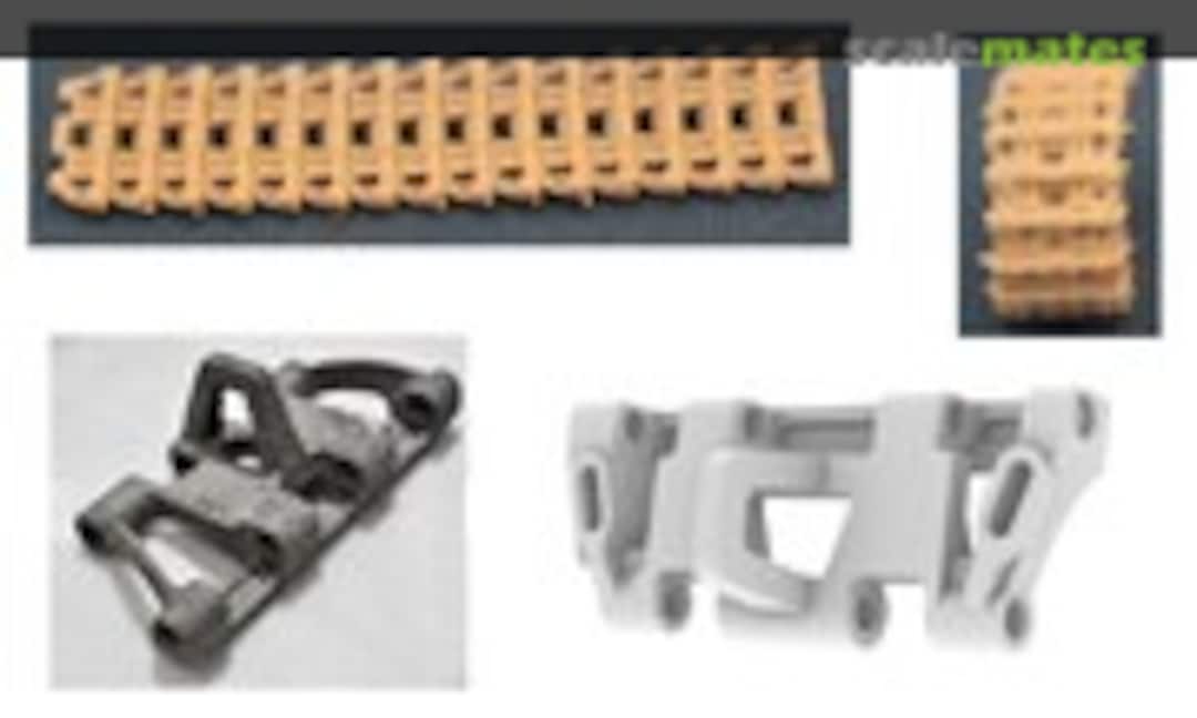 1:48 Panzer III und Panzer IV Kette frühe Ausführung (Peddinghaus-Decals 4141) 4141