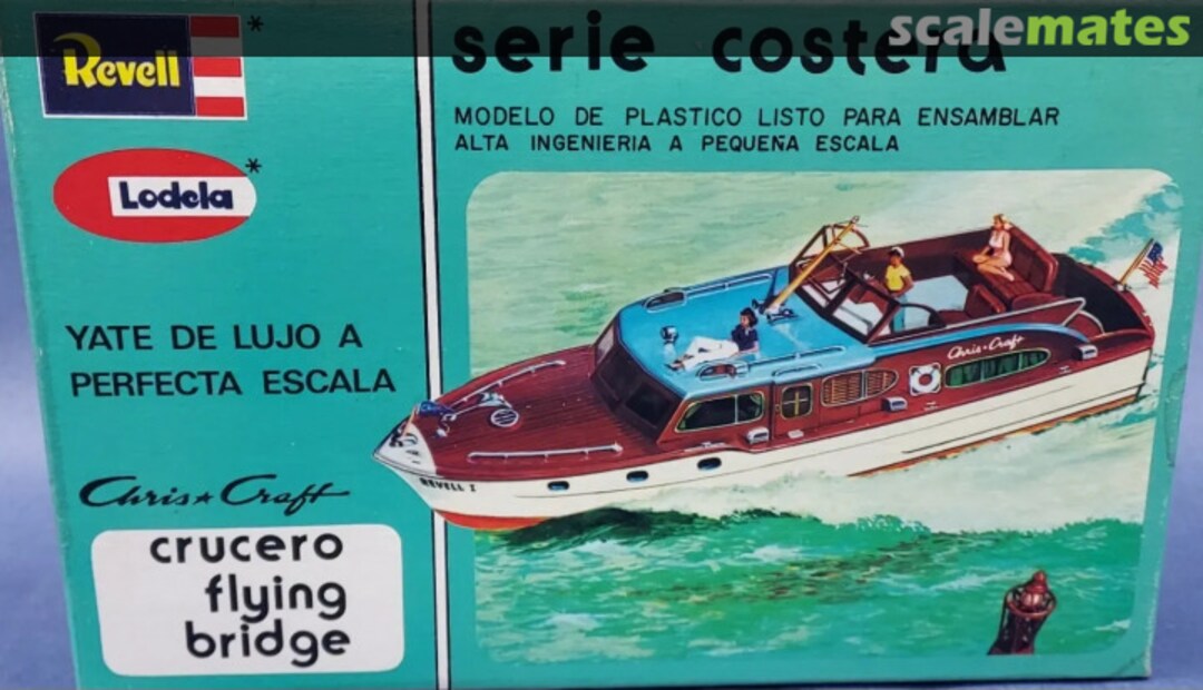 Boxart Crucero Flying Bridge H-387 Revell/Lodela Boxart Crucero Flying Bridge H-387 Revell/Lodela