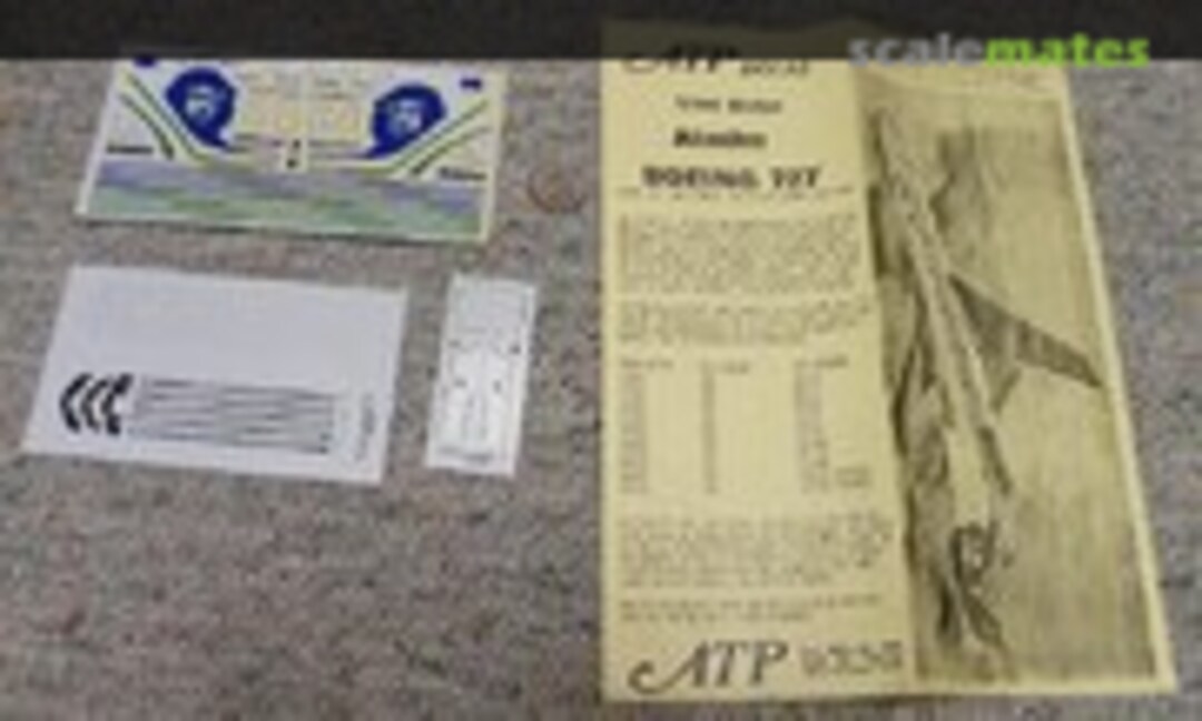 1:144 Alaska Smiling Eskimo 727s (ATP Airliners America AD8472) AD8472