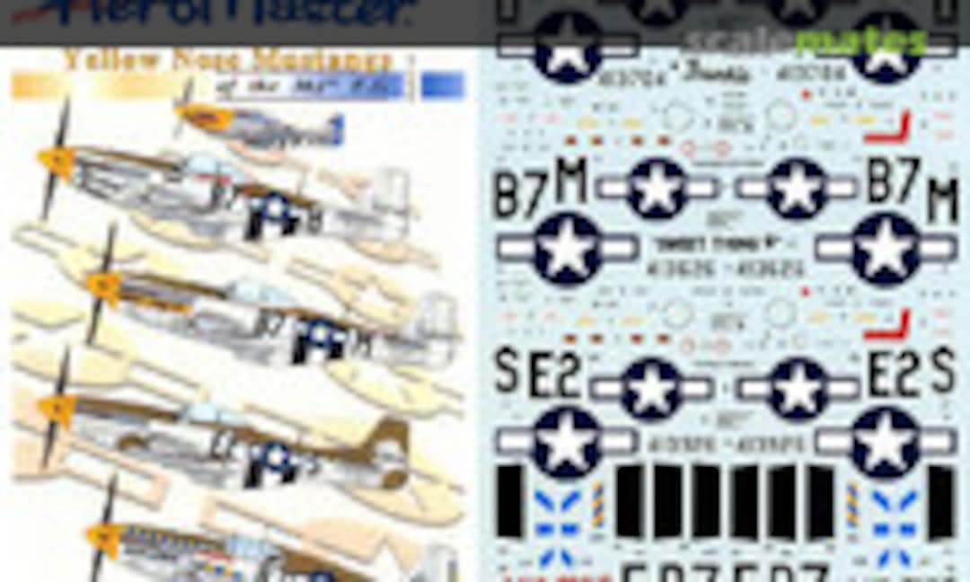 1:48 Yellow Nose Mustangs of the 361st F.G (AeroMaster 48-692) 48-692