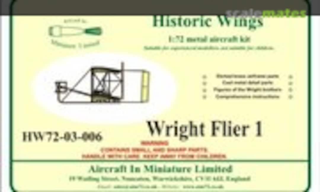1:72 Wright Flyer I (Aircraft In Miniature Ltd HW72-03-006) HW72-03-006