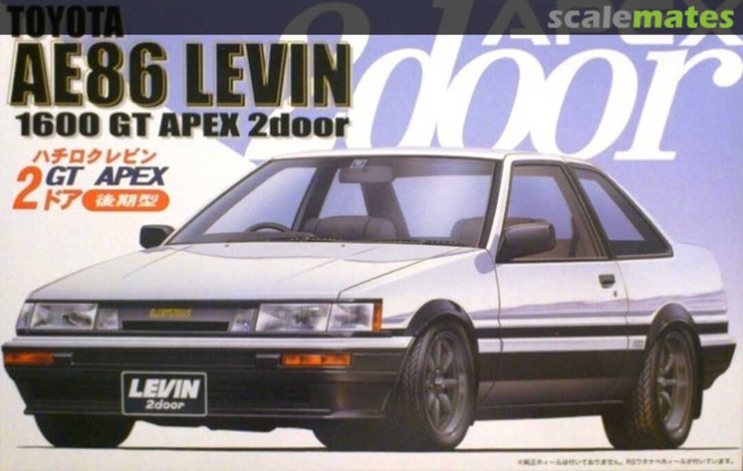 Boxart Toyota AE86 Levin 1600 GT Apex 2door Late Type 03526 Fujimi Boxart Toyota AE86 Levin 1600 GT Apex 2door Late Type 03526 Fujimi