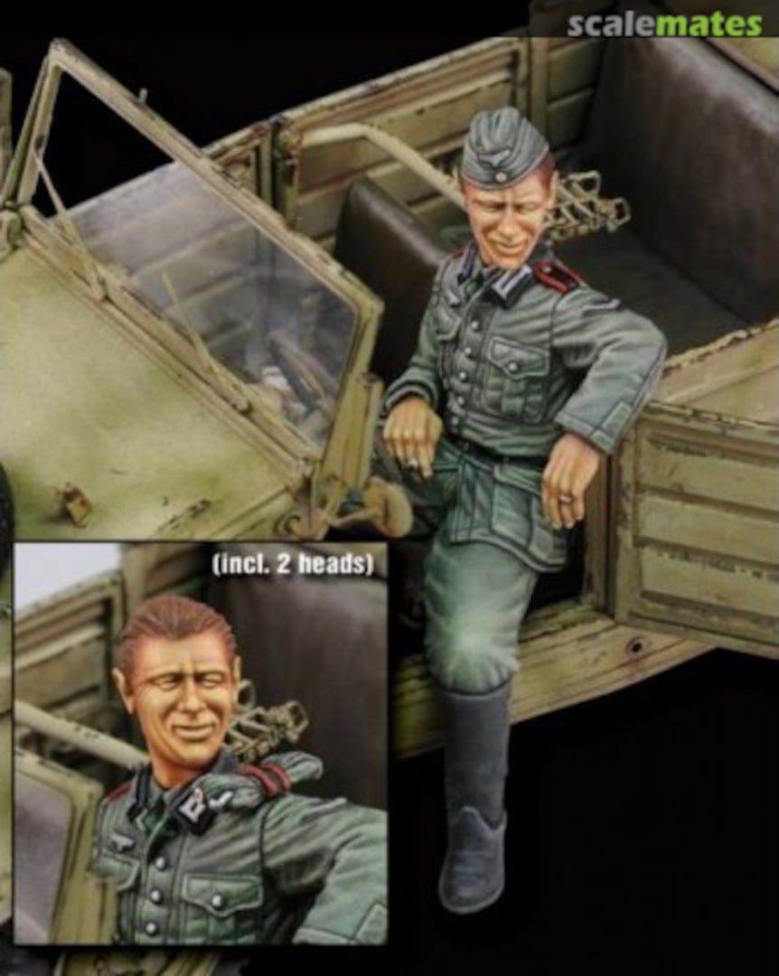 Boxart Kübelwagen Driver (with 2 Heads) 608 Royal Model Boxart Kübelwagen Driver (with 2 Heads) 608 Royal Model