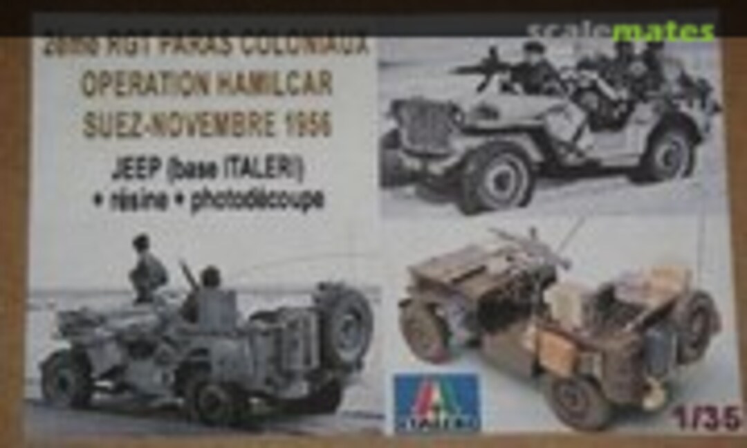 1:35 Jeep radio 2ème RPC- Suez 1956 (Best Value Models 35129)