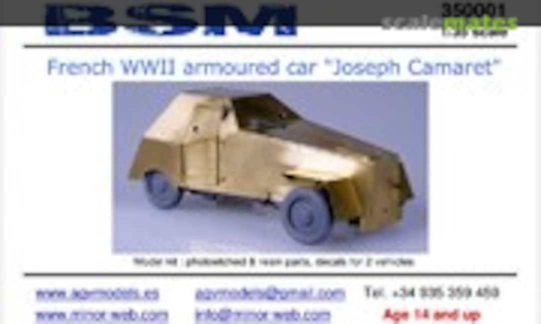 1:35 French WWII AC "Joseph Camaret" (BSM 350001) 350001