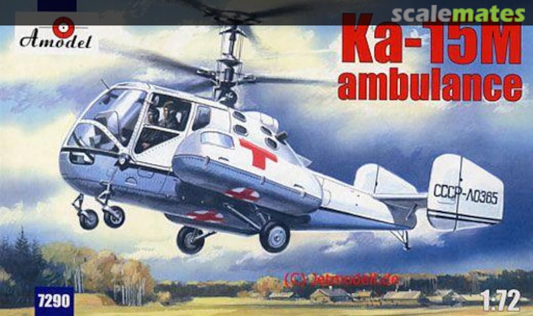 Boxart Ka-15M Ambulance 7290 Amodel