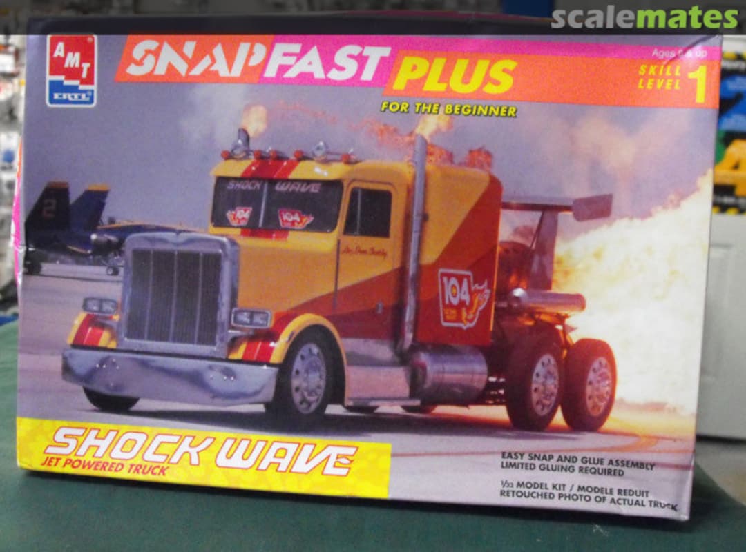 Boxart Shockwave Jet powered Truck 8267 AMT Boxart Shockwave Jet powered Truck 8267 AMT