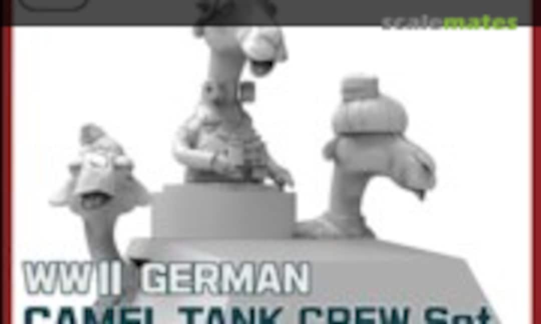 1:35 German Camel Tank Crew Set (ZLPLA AT-001) AT-001