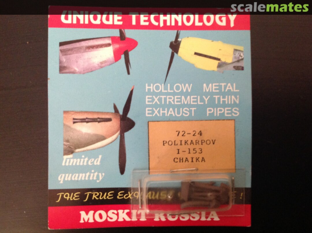 Boxart Polikarpov I-153 Chaika 72-24 Moskit Boxart Polikarpov I-153 Chaika 72-24 Moskit