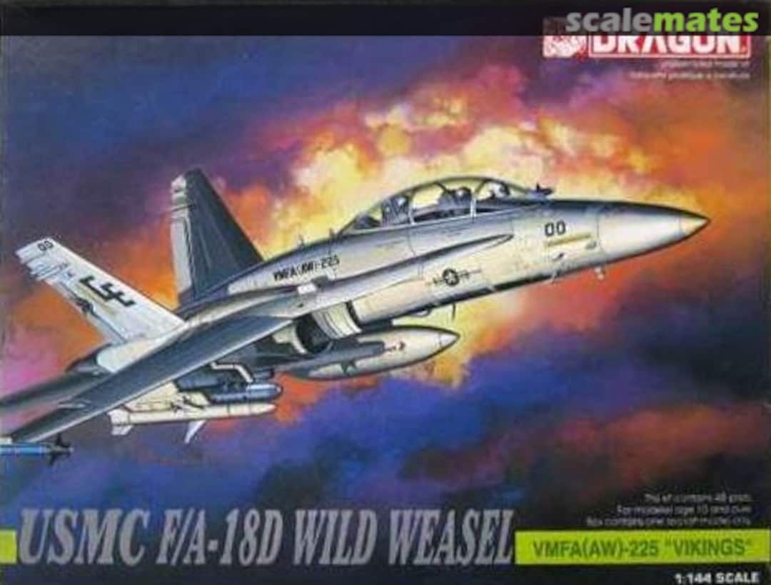 Boxart USMC F/A-18D WILD WEASEL 4572 Dragon