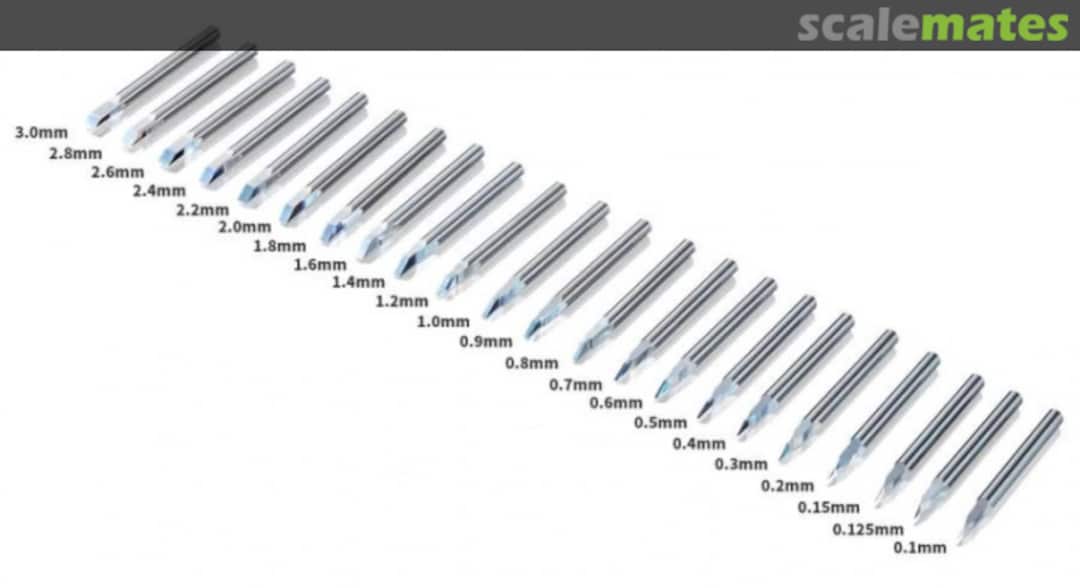 Boxart PB Series Tungsten Steel Push Broach PB-20 DSPIAE Boxart PB Series Tungsten Steel Push Broach PB-20 DSPIAE