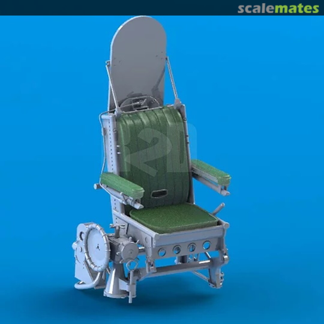 Boxart Highly-Detailed Avro Lancaster Pilot's Seat (for HK kit) No Belts R2D32063 RESIN2detail Boxart Highly-Detailed Avro Lancaster Pilot's Seat (for HK kit) No Belts R2D32063 RESIN2detail