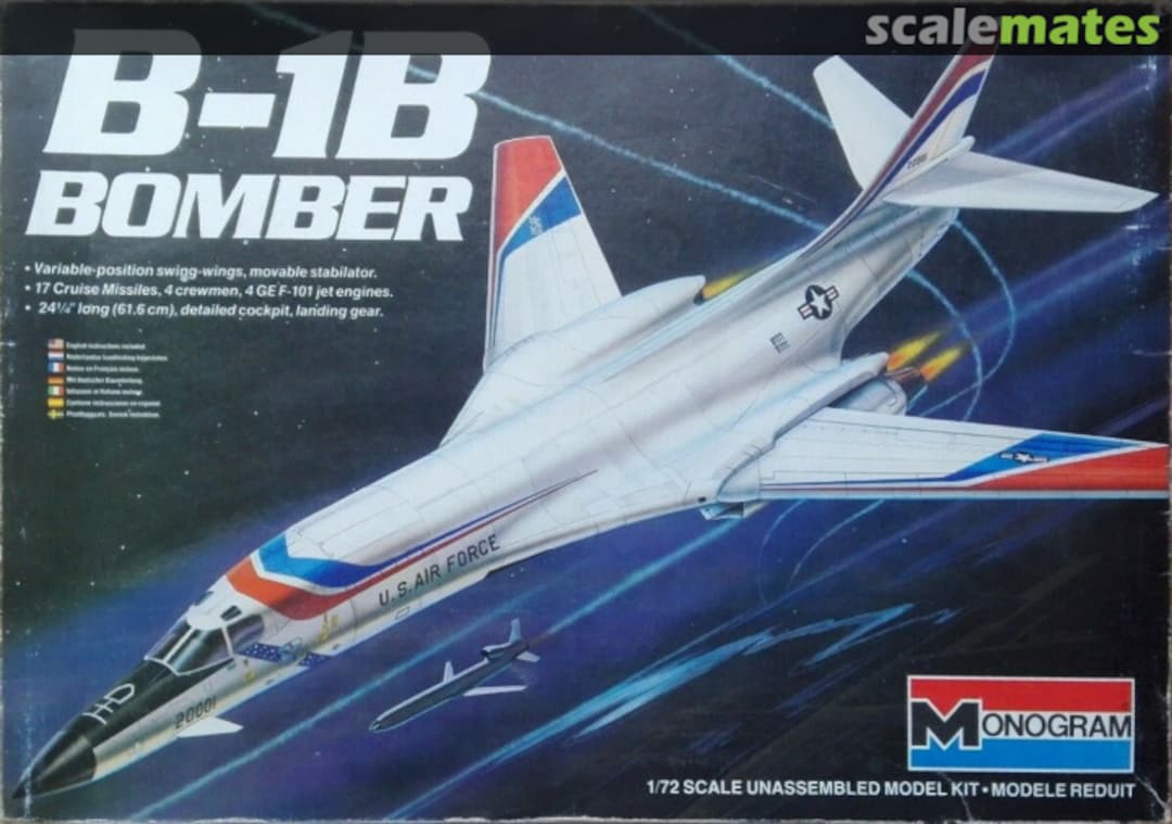 Boxart B-1B Bomber 5605 Monogram