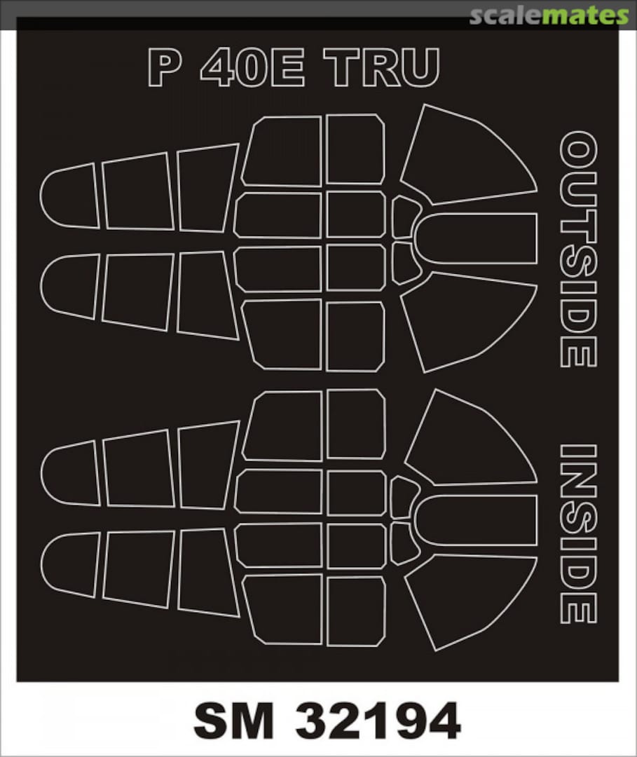 Boxart P-40E Warhawk SM32194 Montex Boxart P-40E Warhawk SM32194 Montex