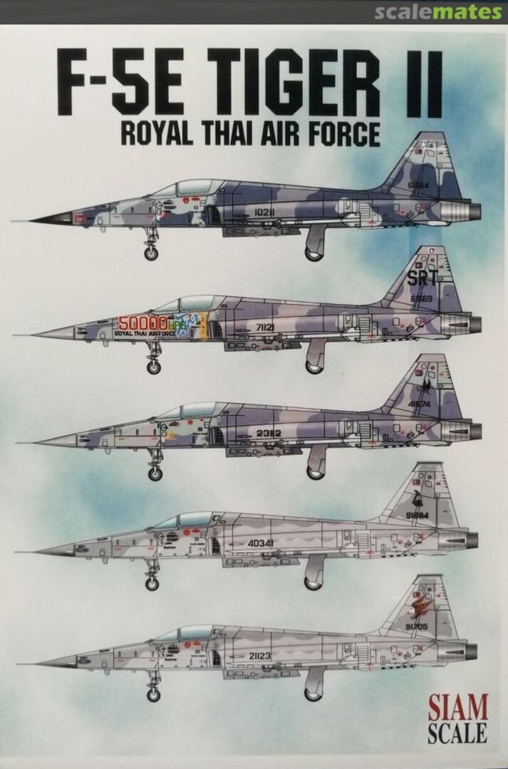Contents F-5E Tiger II SSN.32003 Siam Scale Contents F-5E Tiger II SSN.32003 Siam Scale